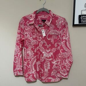 NWT Talbots Button Down